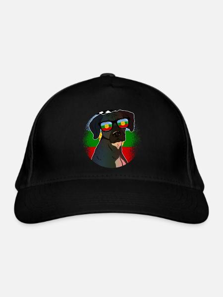 Mapuche - Casquette classique bio - noir - Devant