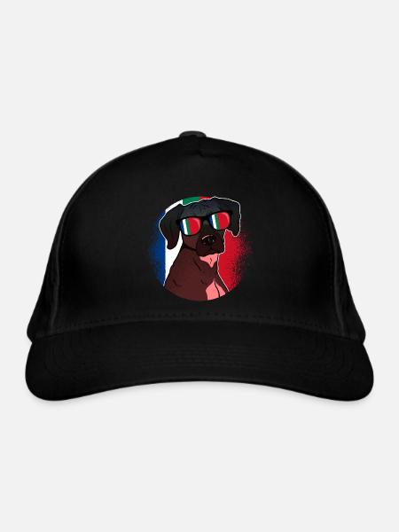 Maluku du Sud - Casquette classique bio - noir - Devant