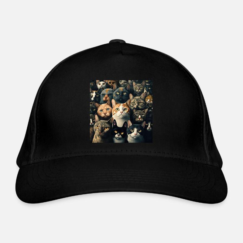 Modèle de chats Casquette classique bio