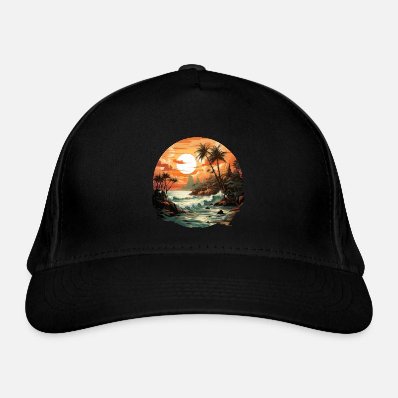 Tropical Organic Baseball Cap