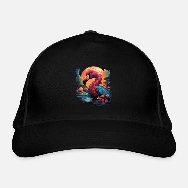 Flamingo Bio-Baseballkappe