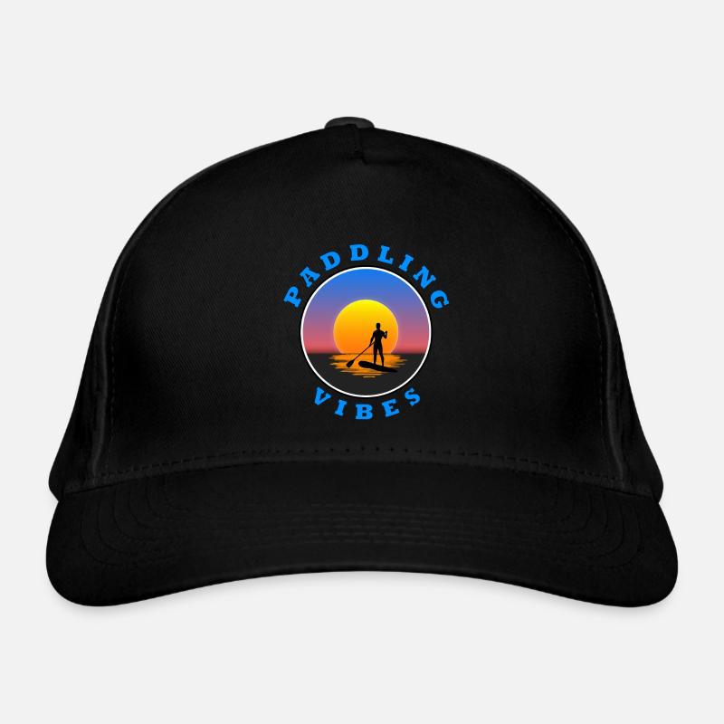 Paddling Vibes - Sun - Paddle Boarder Organic Baseball Cap