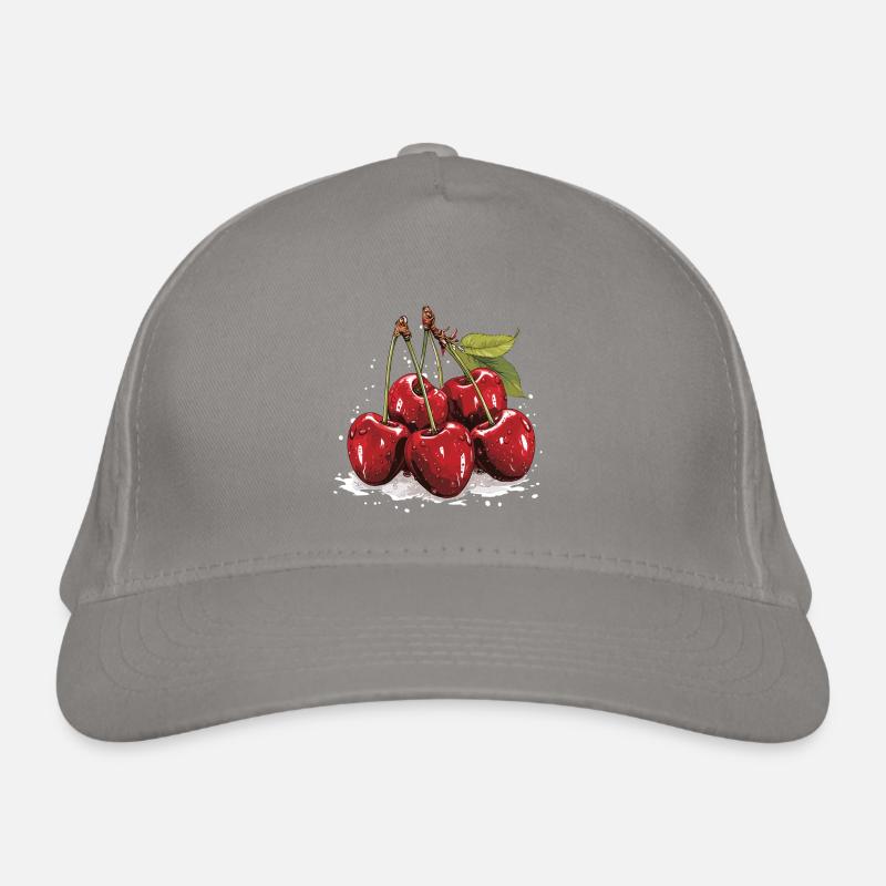 Cerisier - illustration Casquette classique bio