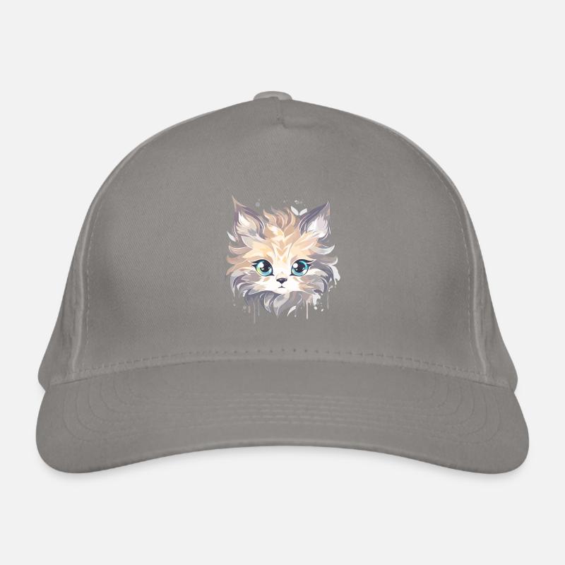 Chat - illustration Casquette classique bio