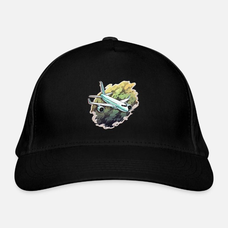 Avion - illustration Casquette classique bio