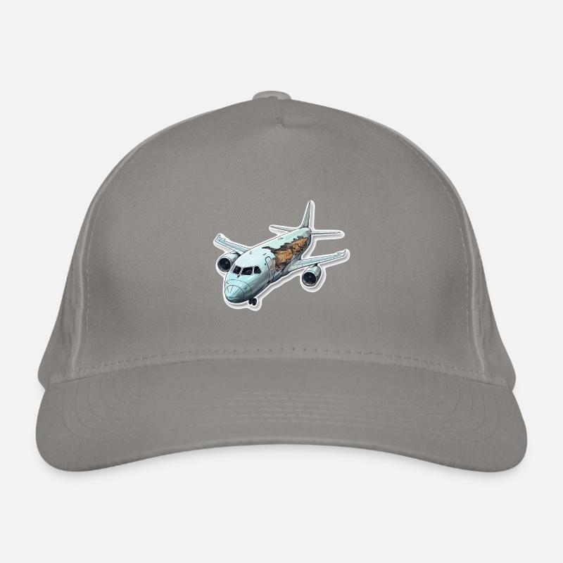 Avion - illustration Casquette classique bio