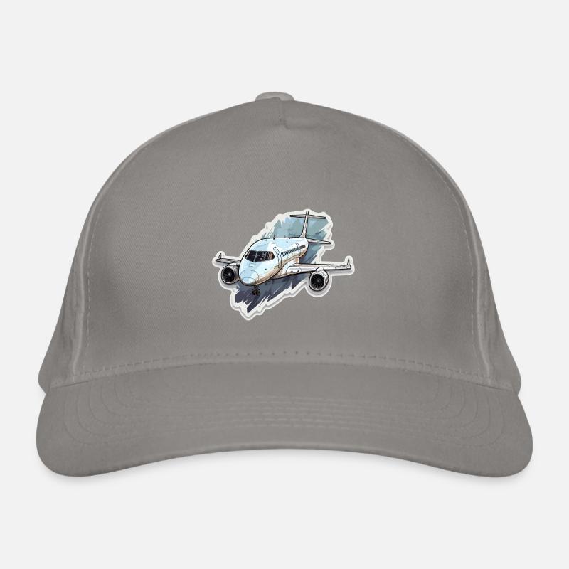 Avion - illustration Casquette classique bio