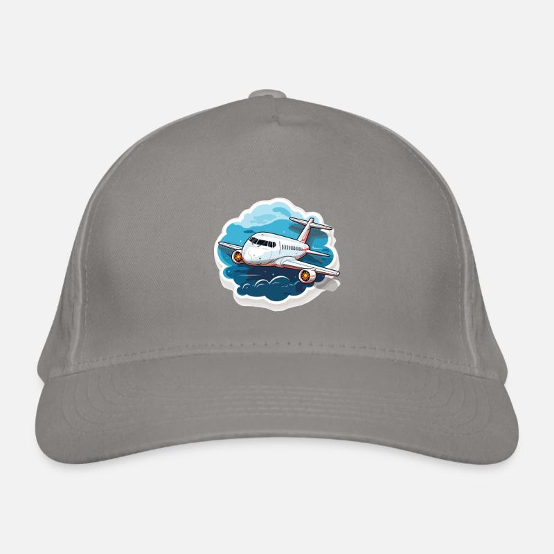 Avion - illustration Casquette classique bio