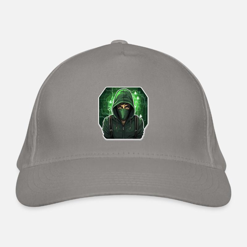 Hacker éthique - Illustration Casquette classique bio