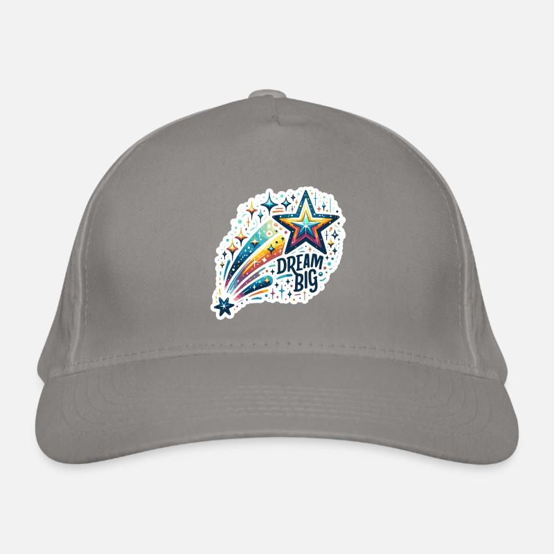 Dream Big - Sternschnuppe Illustration Bio-Baseballkappe