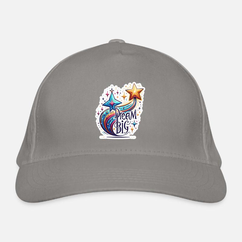 Dream Big - Sternschnuppe Illustration Bio-Baseballkappe