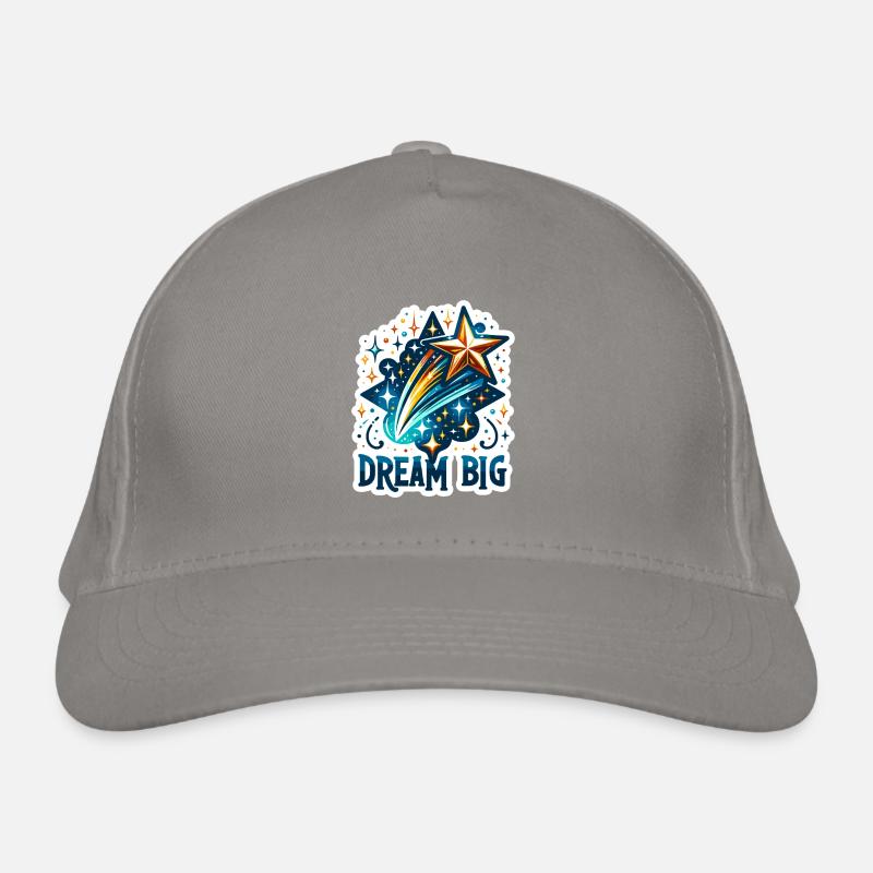 Dream Big - Sternschnuppe Illustration Bio-Baseballkappe