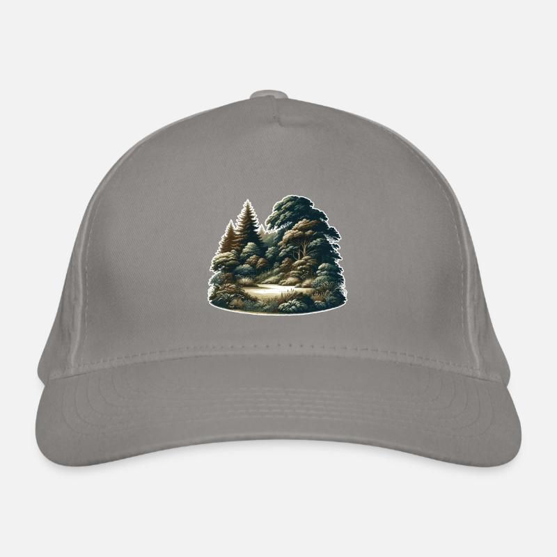 Paysage - Illustration Casquette classique bio