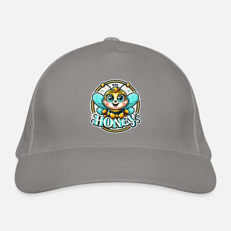 Oh miel - Illustration d’abeilles Casquette classique bio