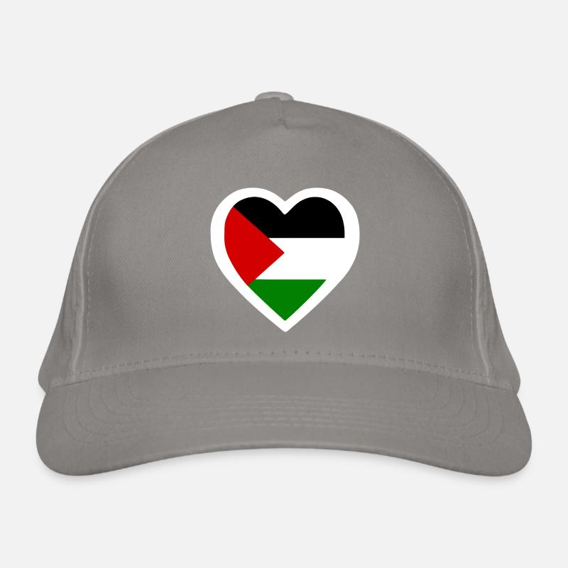 Cœur de Palestine Casquette classique bio