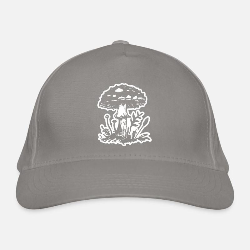 Mushroom Mushroom Picker Organic Baseball Cap
