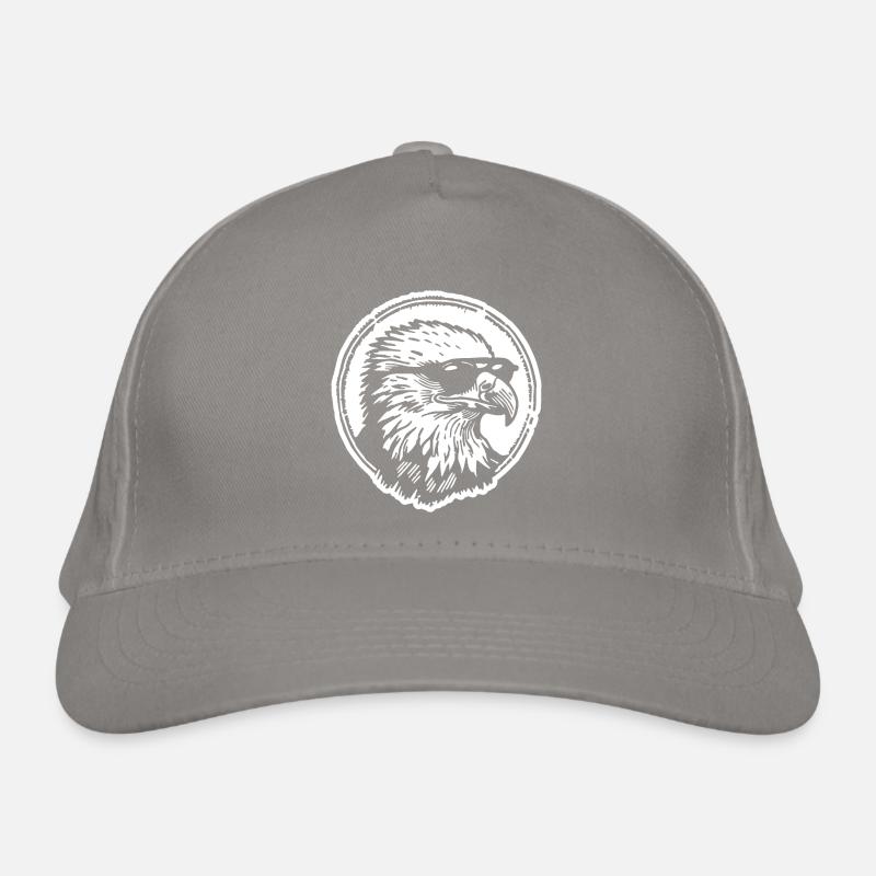 Eagle Eagle Head Organic Baseball Cap