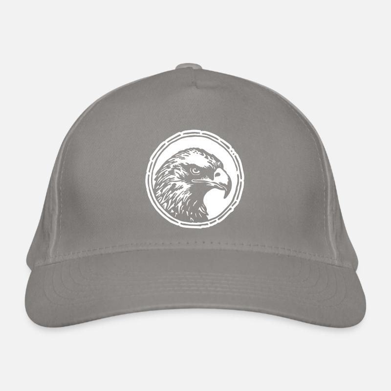 Eagle Eagle Head Organic Baseball Cap