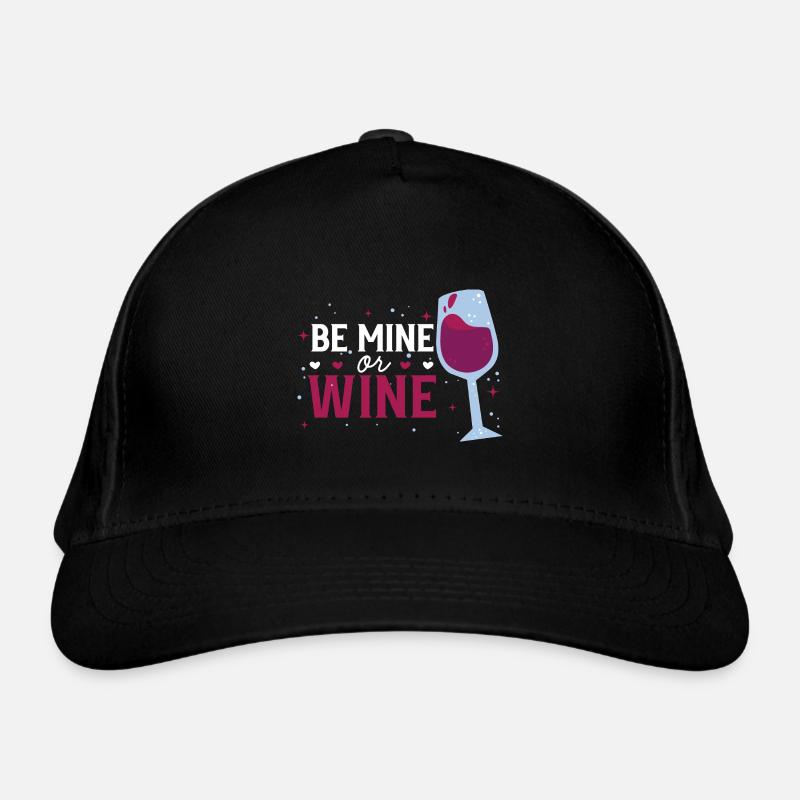 February 14 Valentine's Day Gift Wine Organic Baseball Cap