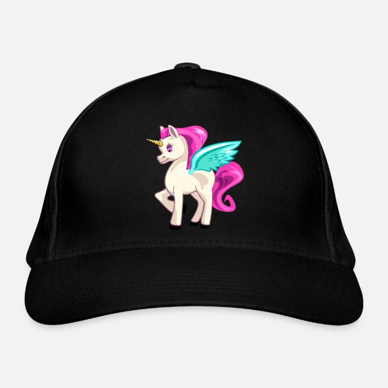 Unicorn skjorte af Frank - Øko-baseballcap - sort