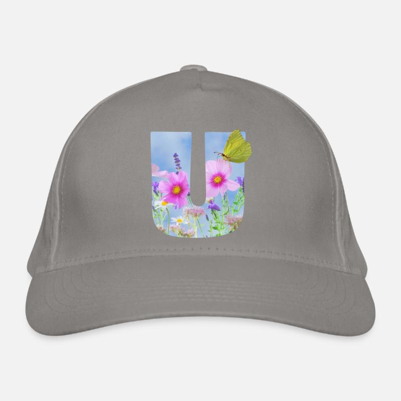 fleurs de printemps papillon u Casquette classique bio