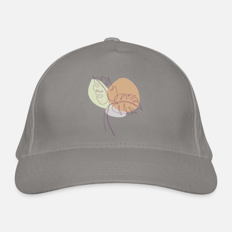rubber drawing Organic Baseball Cap