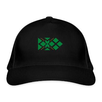 Bio LOG - Organic Baseball Cap - black - Front