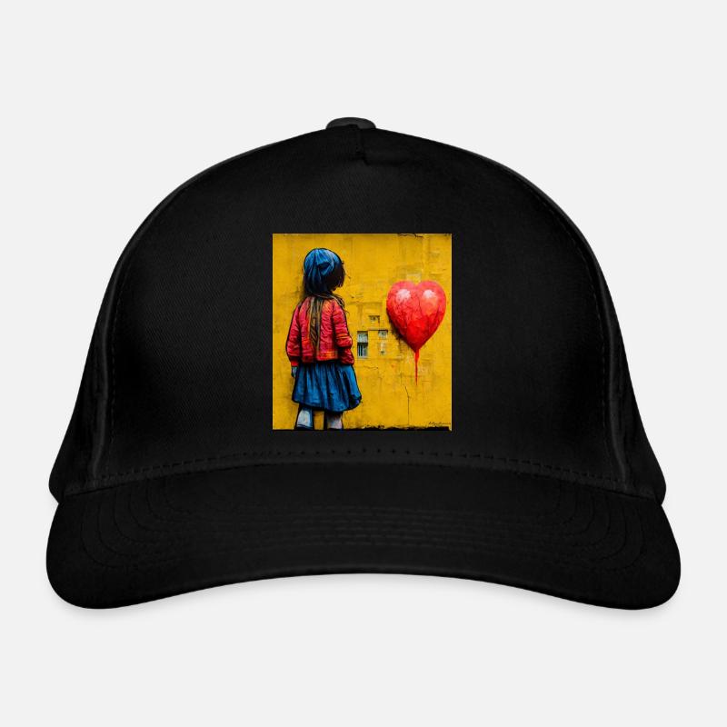 comic pop art Organic Baseball Cap