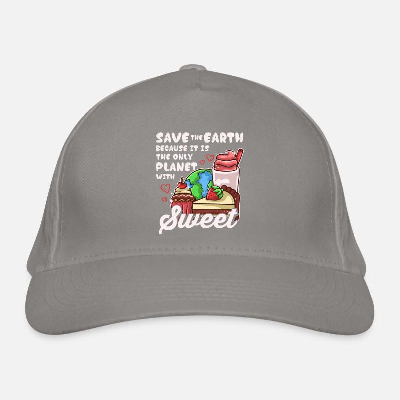 Save the earth, sweets! Organic Baseball Cap