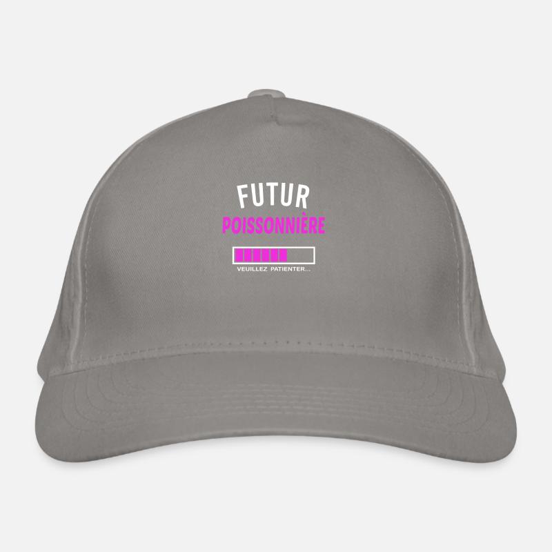 futur poissonnière Casquette classique bio