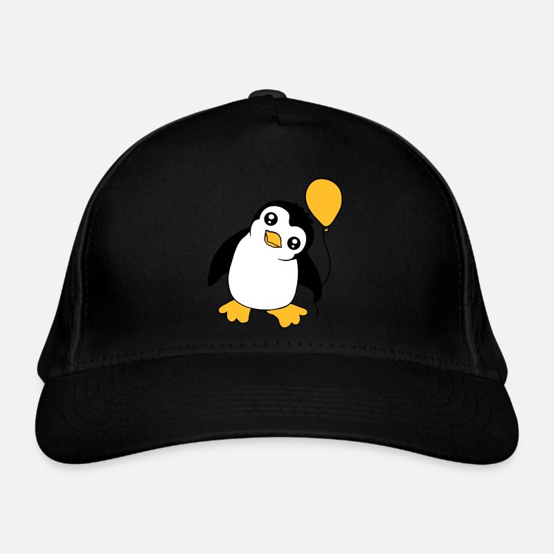 Pingouin ballon mignon, motif enfant mignon Casquette classique bio