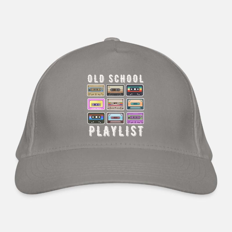 PLAYLIST DER ALTEN SCHULE Bio-Baseballkappe