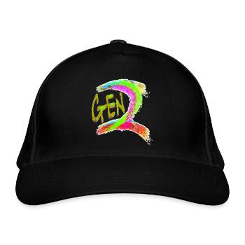 Generation Z - Organic Baseball Cap - black - Front