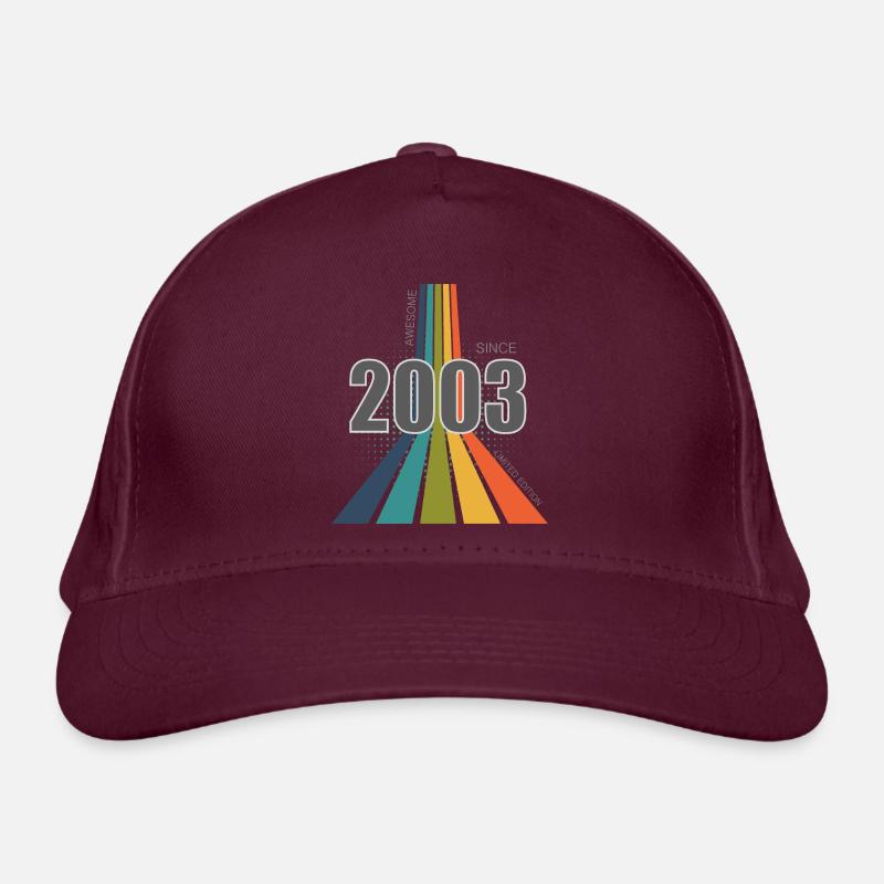 Édition limitée géniale depuis 2003 Casquette classique bio