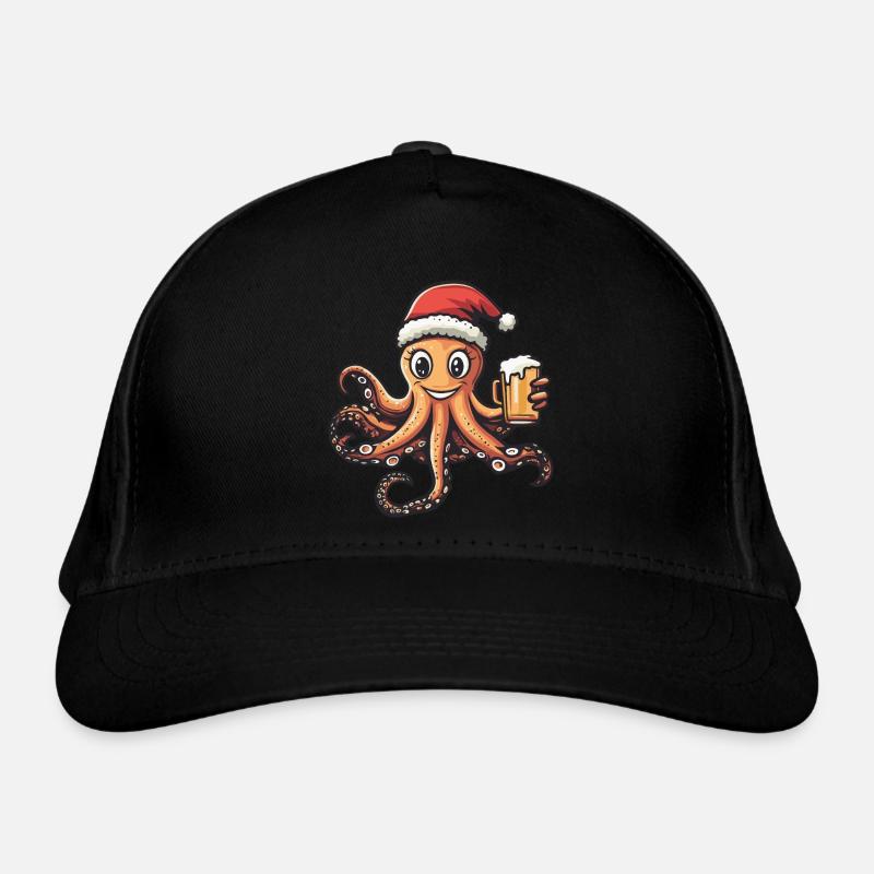 Bière de Noël Octopus Casquette classique bio