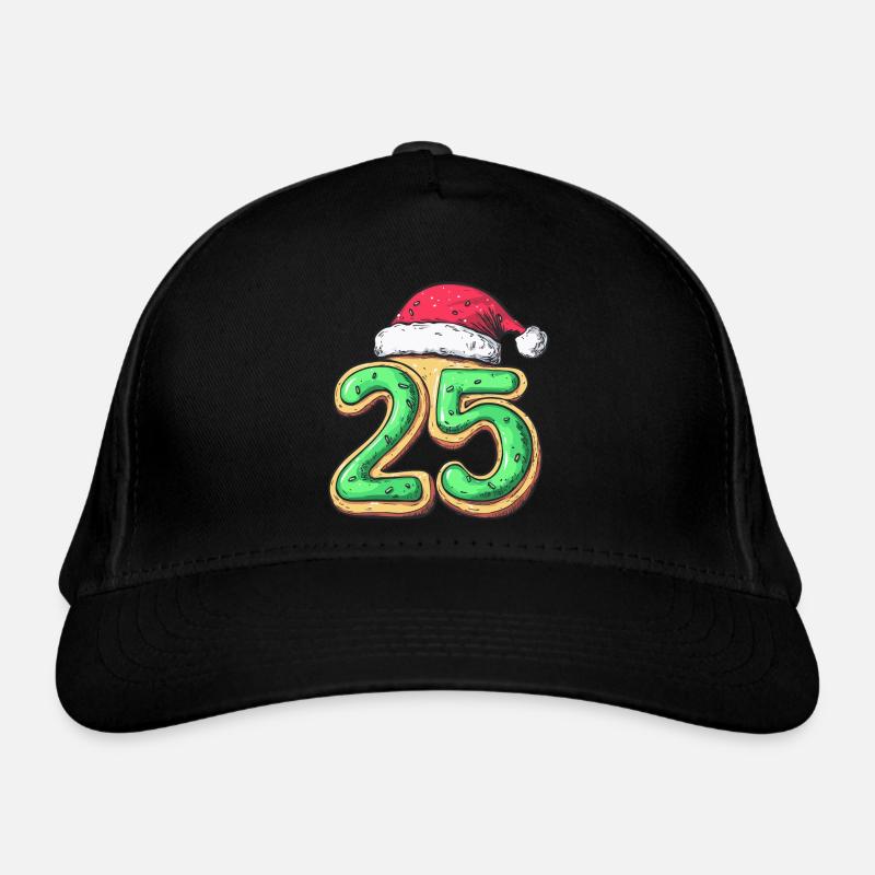 Biscuit de Noël à 25 chiffres Casquette classique bio