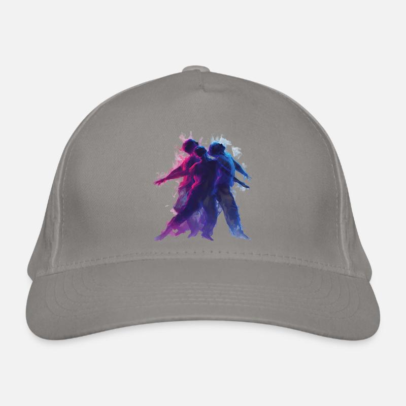 Neon_Dance_Motion_Blur Organic Baseball Cap