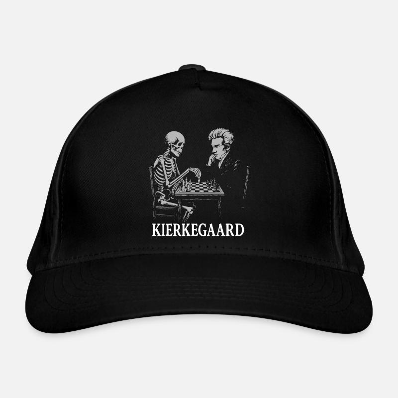 Kierkegaard Chess Duel Organic Baseball Cap