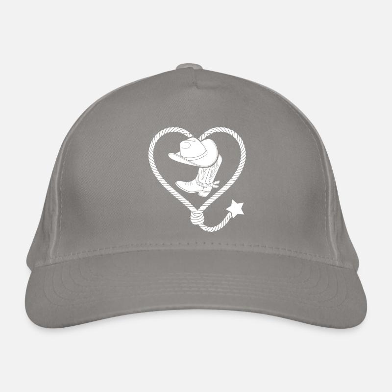 Herz Lasso Line Dance Stetson Bio-Baseballkappe