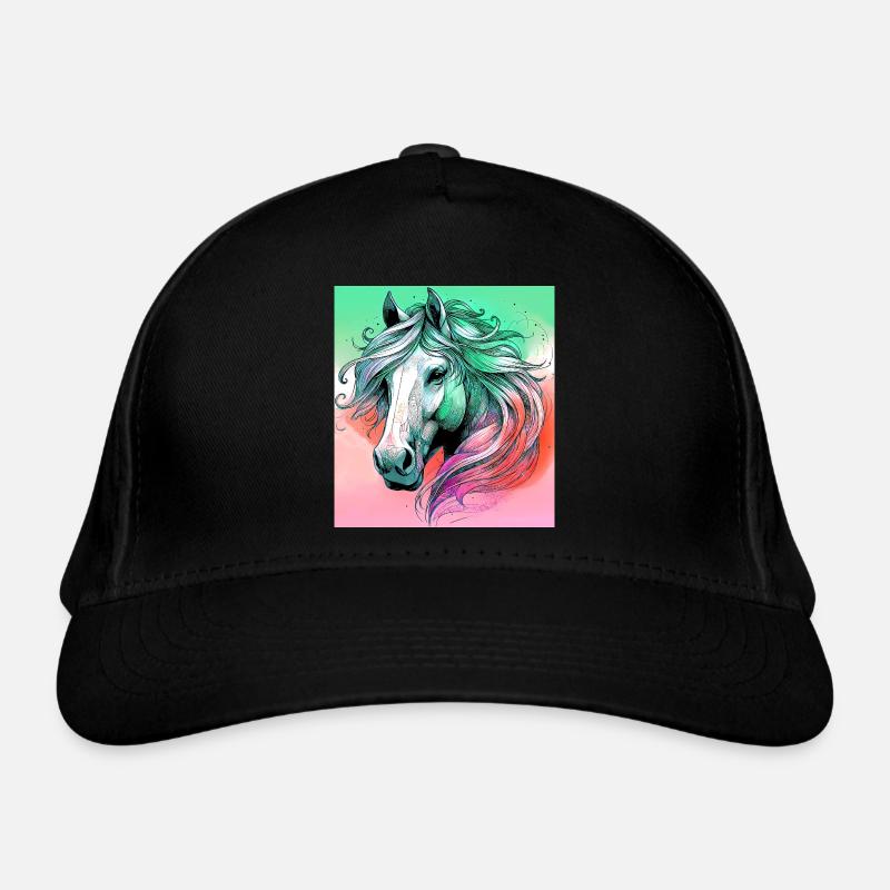 cheval Casquette classique bio
