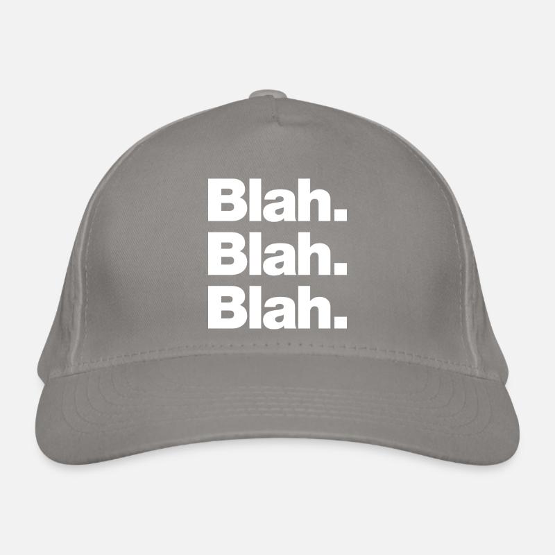 Blah. Blah. Blah Organic Baseball Cap
