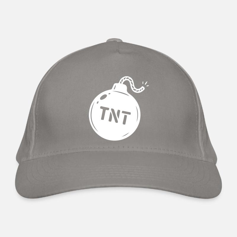 Bombe TNT Symbol Bio-Baseballkappe