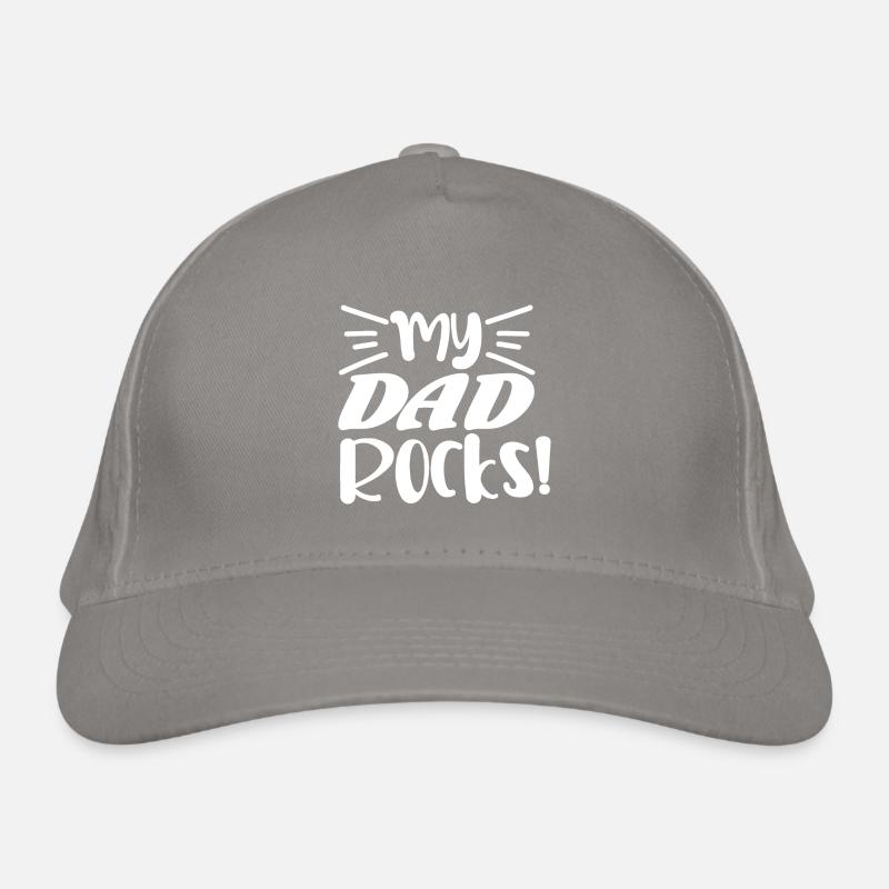 Mon père bascule Casquette classique bio