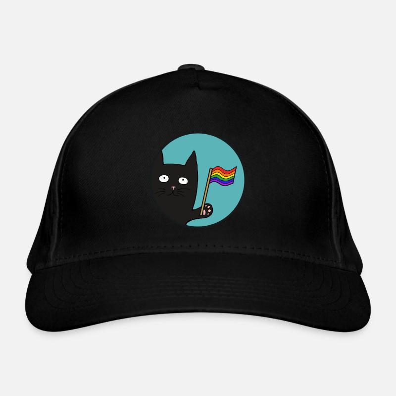 Chat Black Pride Casquette classique bio