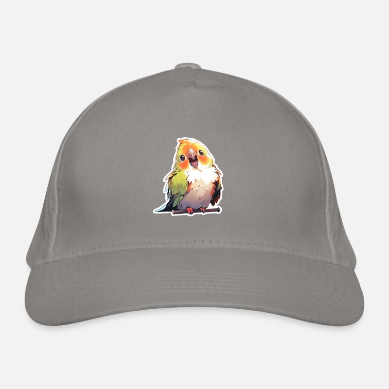 Papageien Bio-Baseballkappe