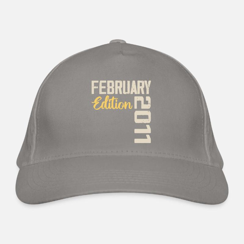 February 2011 Anniversary February 2011 Retro Organic Baseball Cap