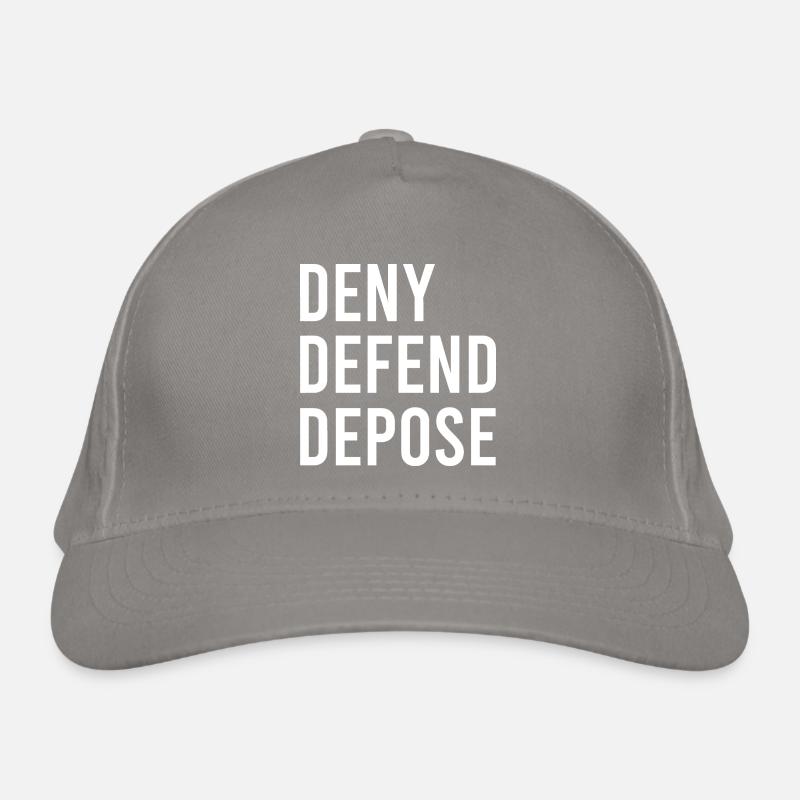 Nier Défendre Déposer Citation de motivation Casquette classique bio