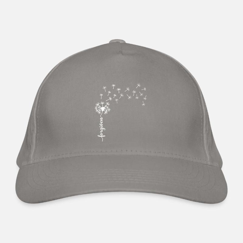 Forgiven Dandelion design Organic Baseball Cap