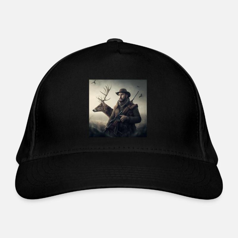 Cadeau de chasseur et de cerf Casquette classique bio