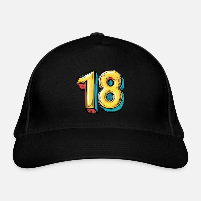Bande dessinée à 18 chiffres Casquette classique bio